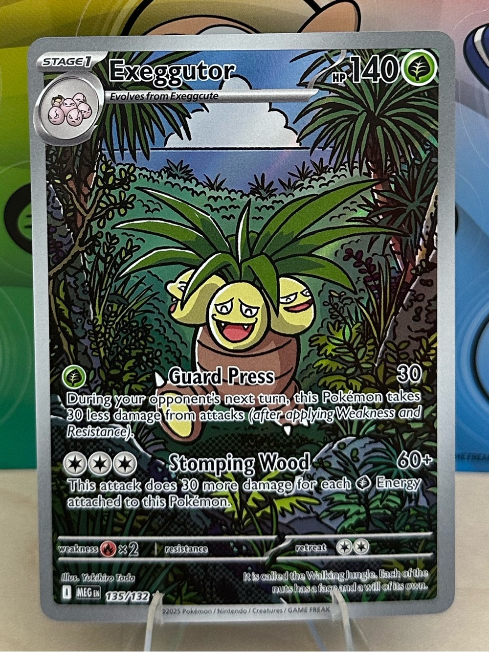 Pokémon TCG Exeggutor - 135/132 - ME01: Mega Evolution (MEG) Mint/NM